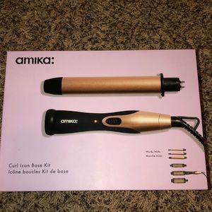 Amika: curl iron base kit plus three extra heads